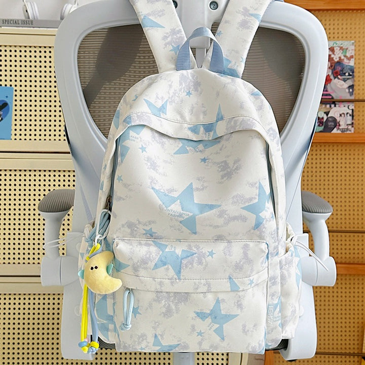 Trendiger Sternenbedruckter Rucksack Karnz