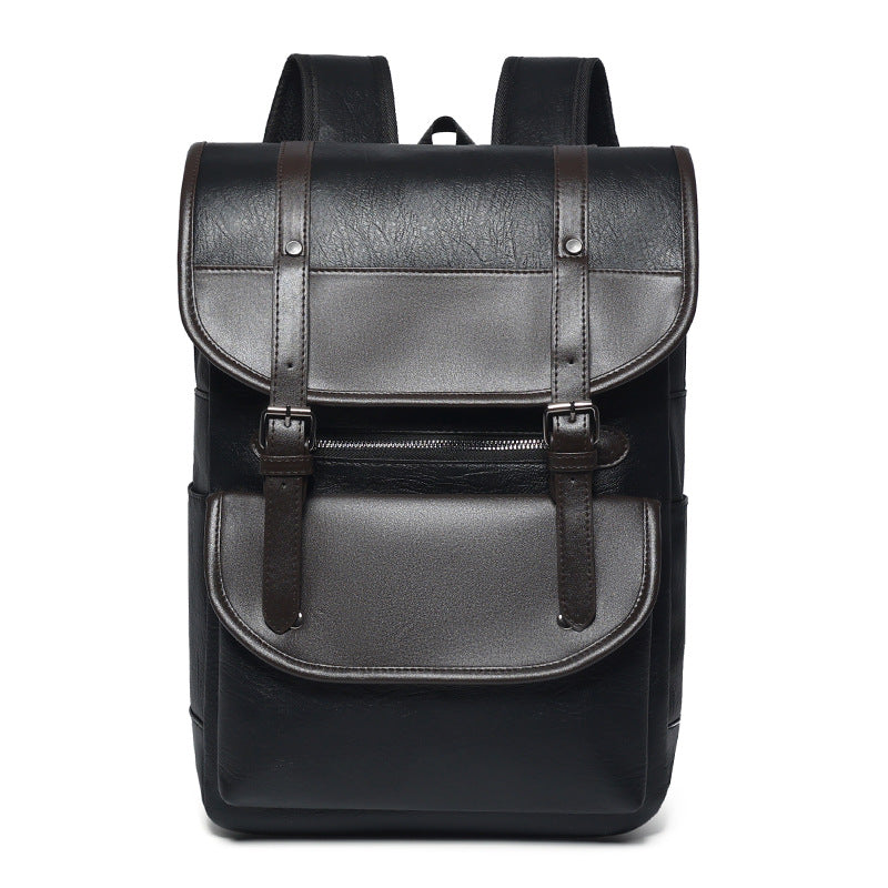 Premium Leder Laptop Rucksack Karnz