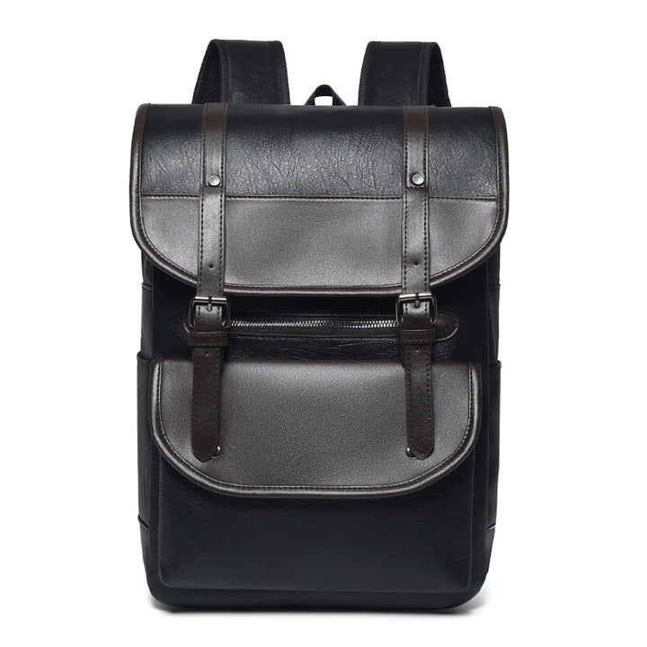 Premium Leder Laptop Rucksack Karnz