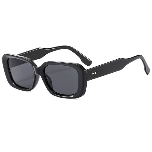 Damen große quadratische Sonnenbrille mit robustem Rahmen und UV-Schutz Karnz