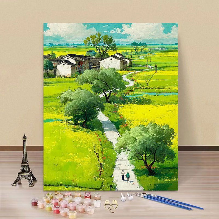 Geführtes Malen Kunst Set Karnz