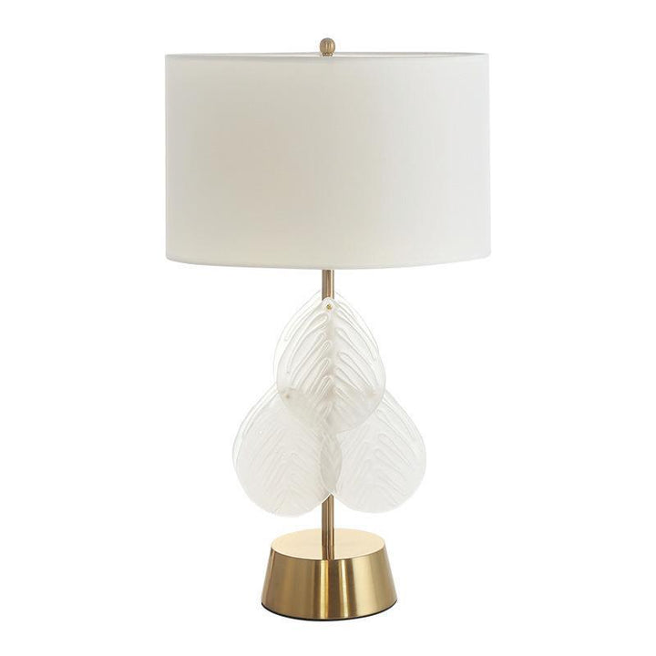 Elegante blattförmige Tischlampe