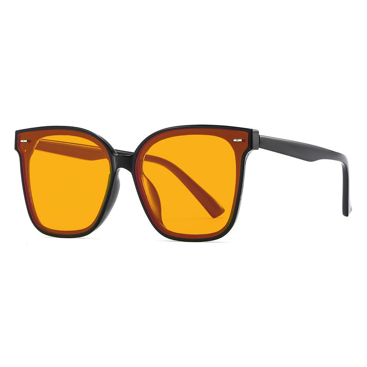 Damen Sonnenbrille im modernen Geometrischen Design Karnz