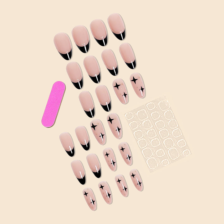Künstlerisches Spitzennagelkunst-Set