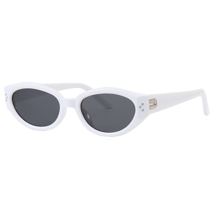 Damen modische Sonnenbrille mit animalischem Muster und stylishem Rahmen Karnz
