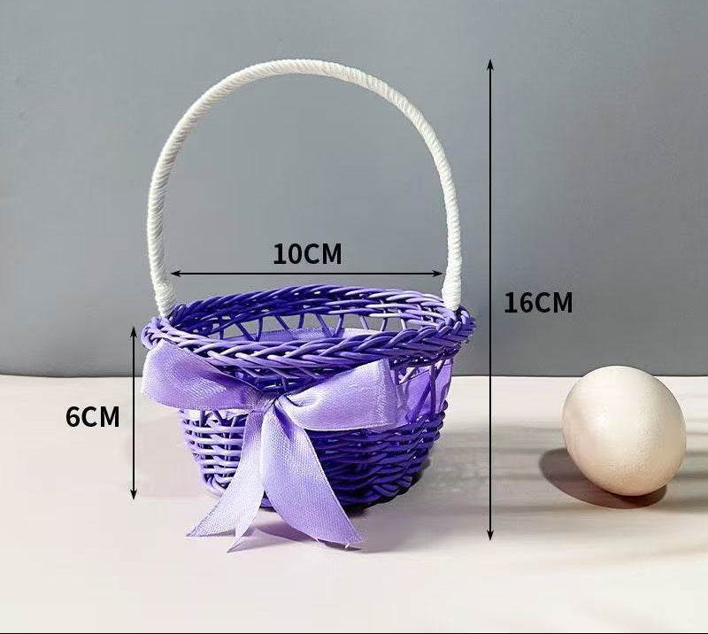Dekorative handgewebte Geschenkkorb Karnz