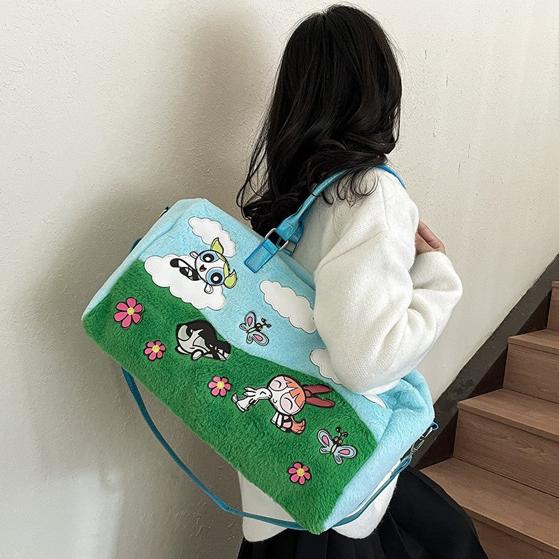 Stylische von Cartoons inspirierte Tragetasche Karnz