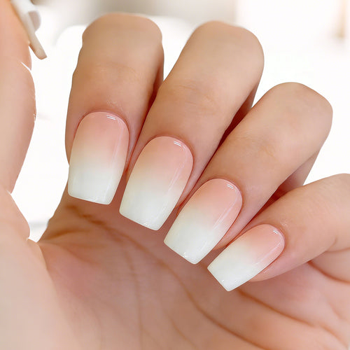 Premium Natural Finish Press-On Nail Set Karnz