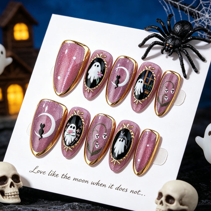 Halloween-Themen Press-On Nagelset
