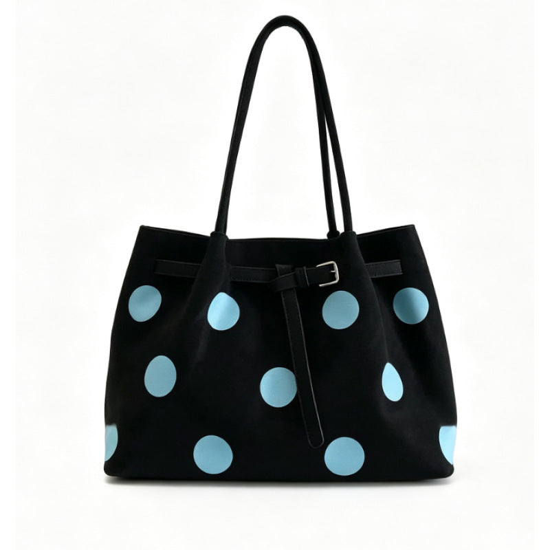 Stilvolle Polka Dot Tragetasche Karnz