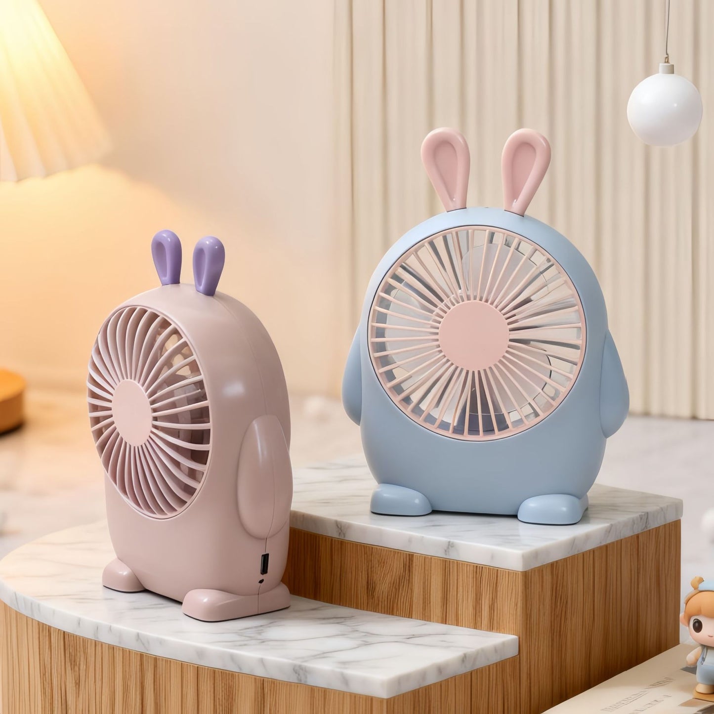 Damen Handventilator mit niedlichem Tierdesign Karnz
