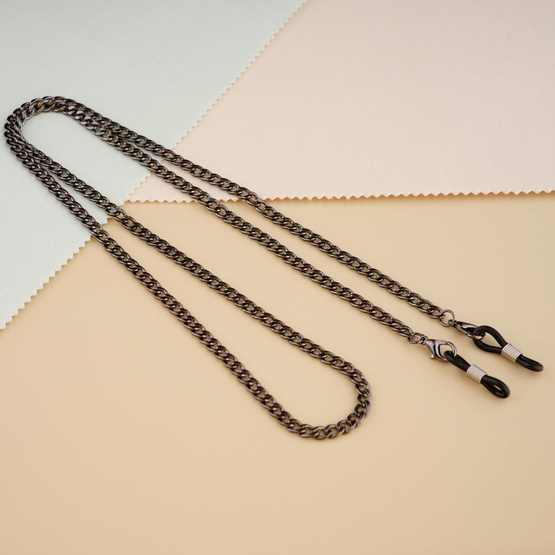 Stylischer silberner Brillenhalter Karnz