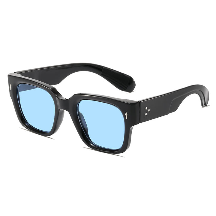 Bold Chunky Vintage Square Sonnenbrille Karnz
