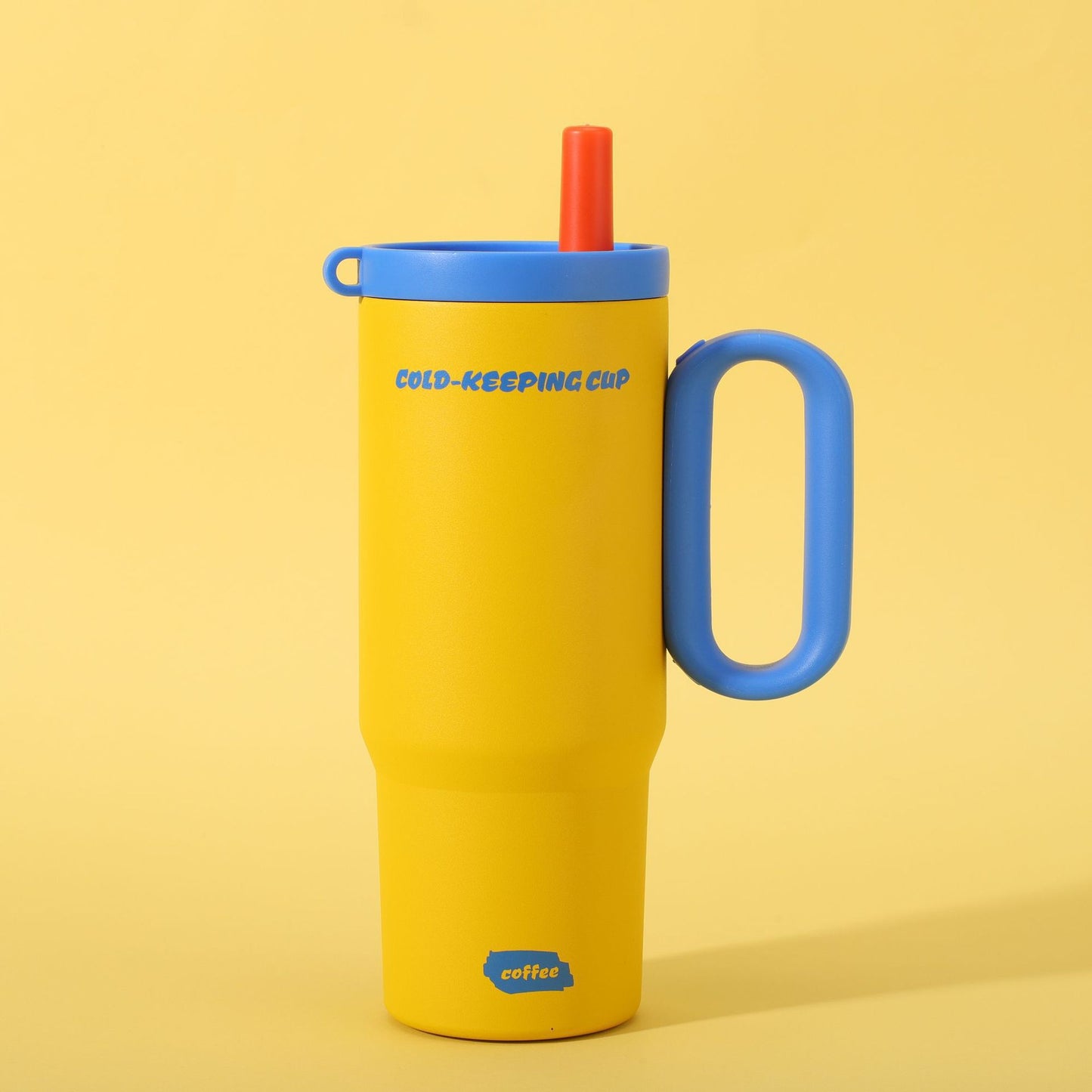Damen Kühltasse mit integriertem Strohhalm Karnz