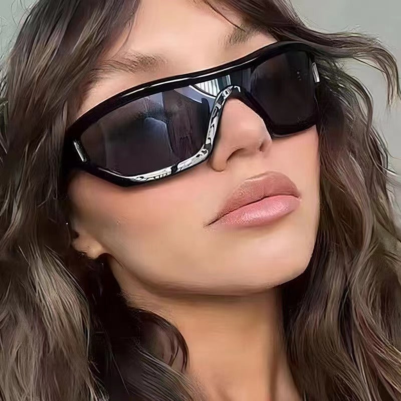 Damen Sportliche Sonnenbrille Karnz