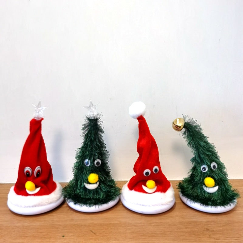 Lustige Weihnachtsmütze mit beweglichen Teilen