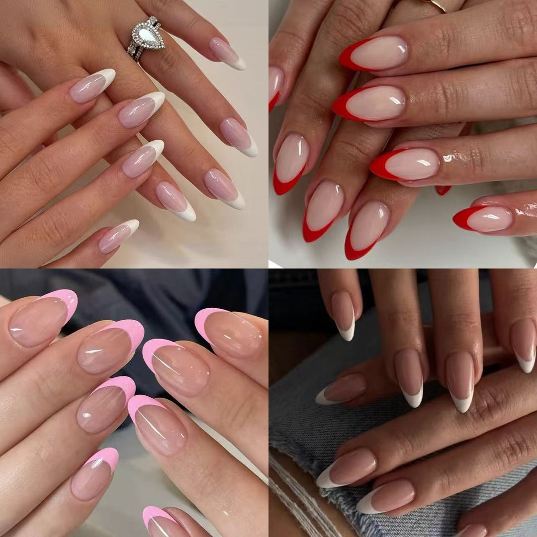 Elegante und Stilvolle French-Design Nagelkunst Karnz
