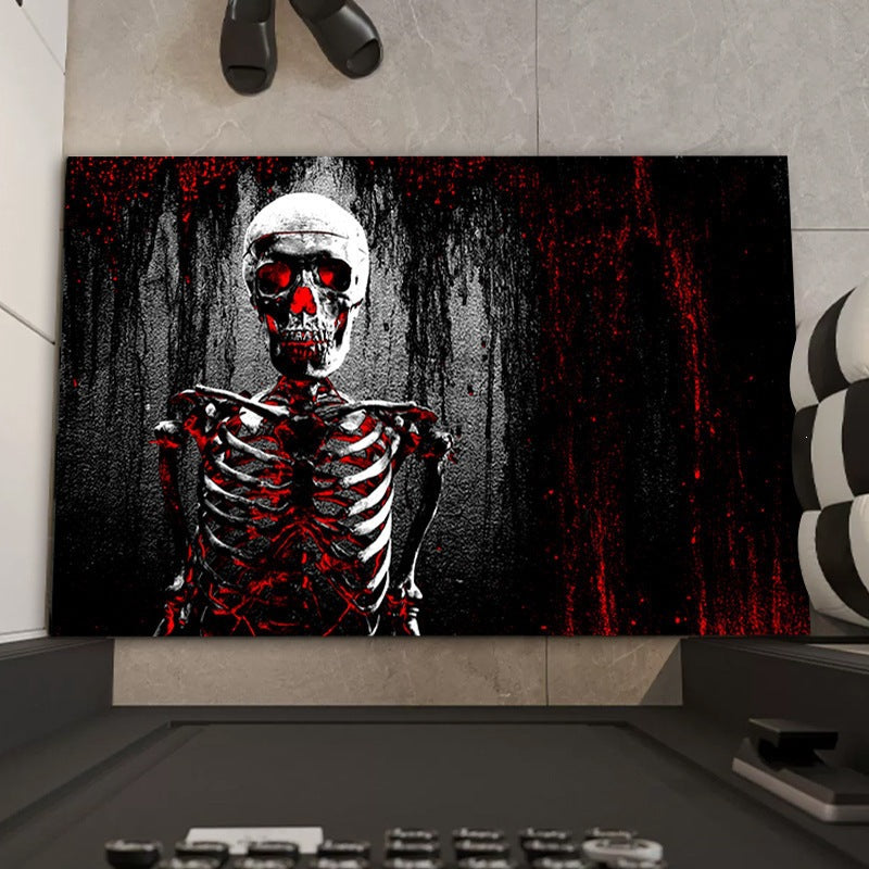 Spooky Halloween-Themen Eingangsmatte