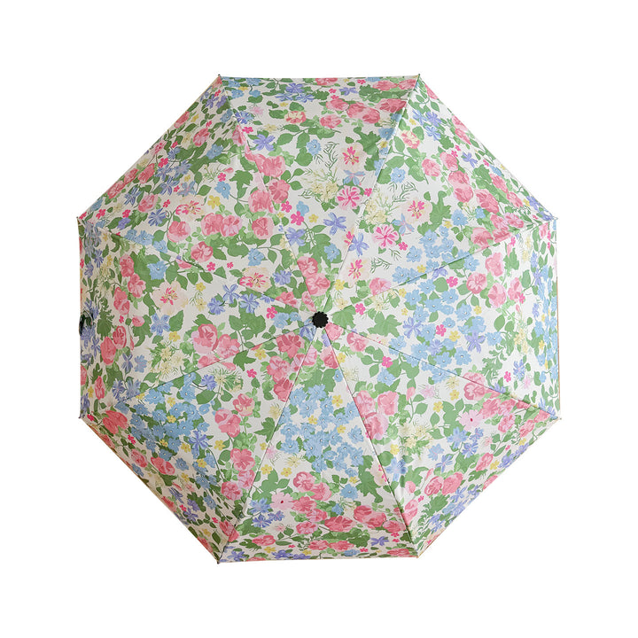 Damen Faltbarer Regenschirm mit exquisitem floralen Design Karnz