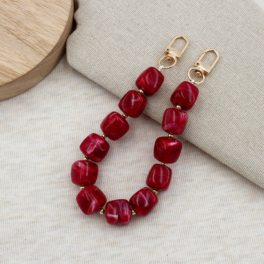 Chunky Beaded Brillen Kette Karnz