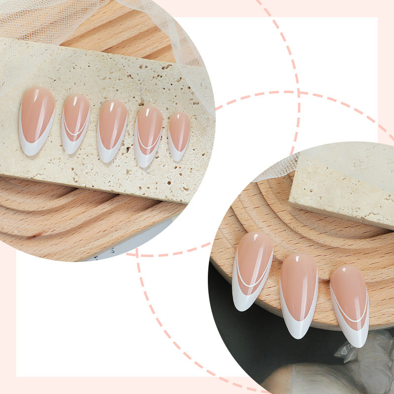 Natural Finish Gel Press-On Nägel Karnz