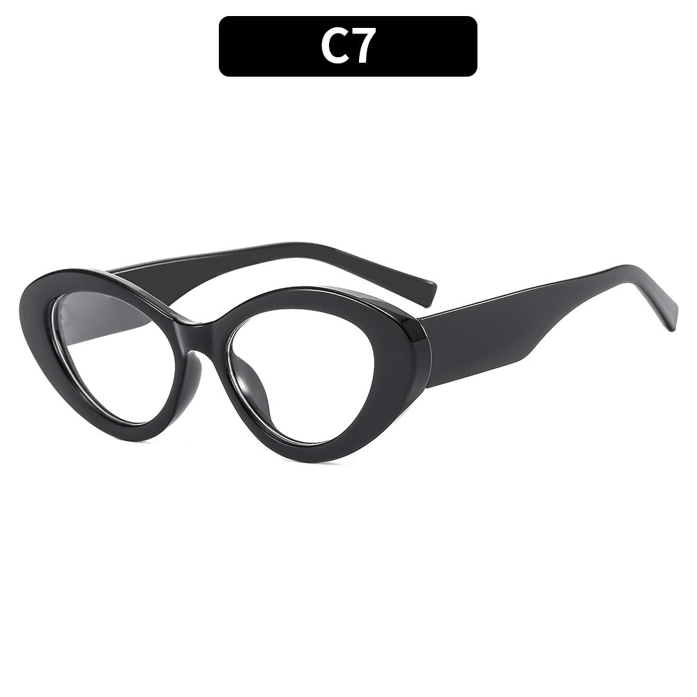 Modisch-Forward Katzenaugen-Rezeptbrille