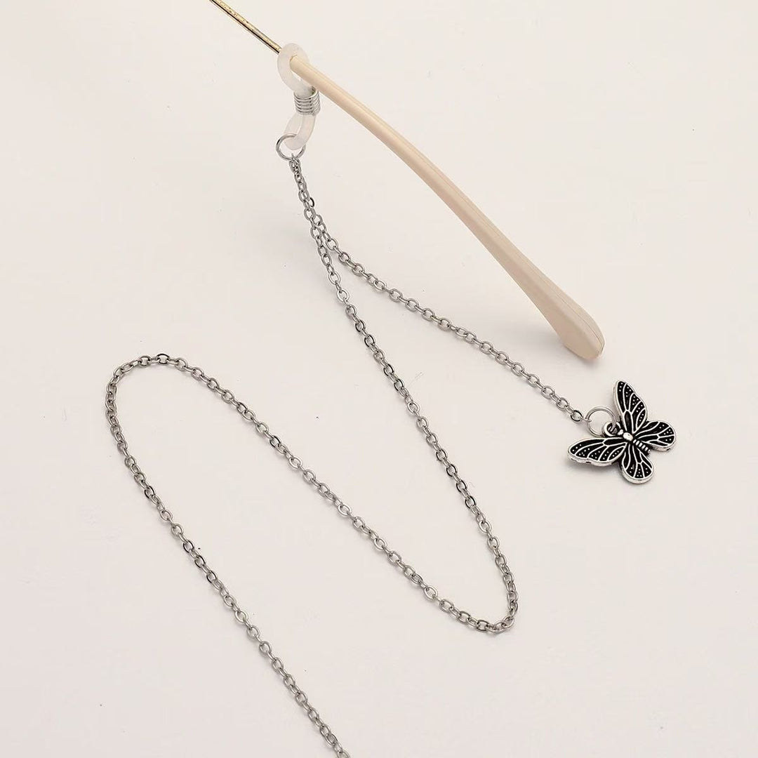Butterfly Charm Brillen Kette Karnz