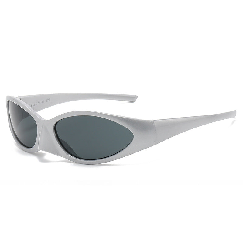Damen Sportliche Sonnenbrille mit aerodynamic Design Karnz