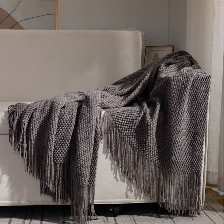Textured Cozy Wurfdecke