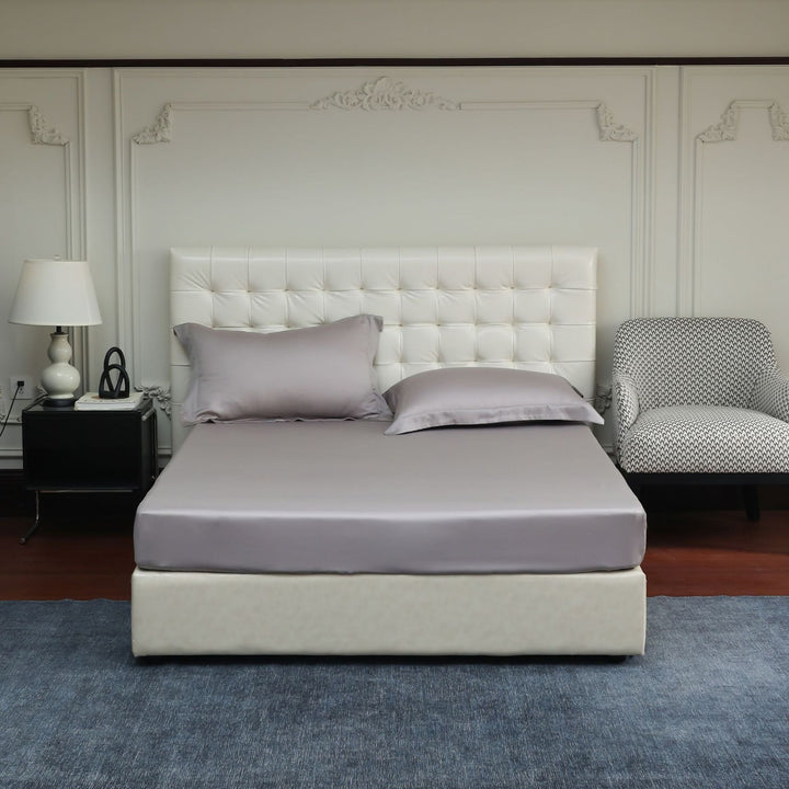 Luxuriöses Satin-Spannbettlaken-Set mit seidig-glattem Finish