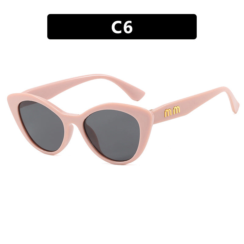 Damen extravagante Cat-Eye Sonnenbrille mit schützendem UV-Filter Karnz