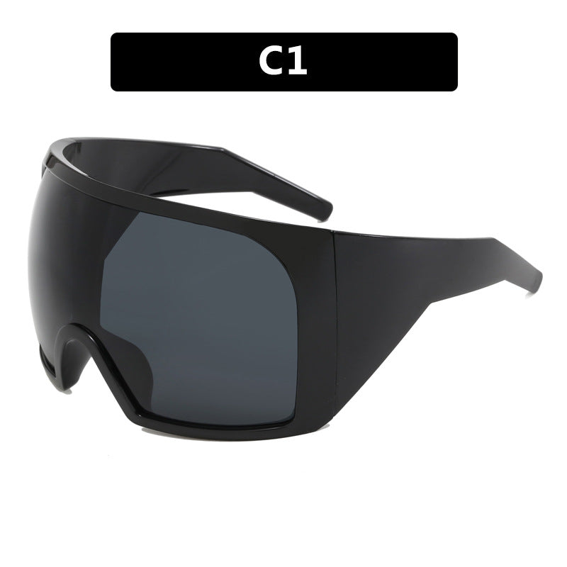 Damen sportliche Sonnenbrille mit aerodynamischem Design Karnz