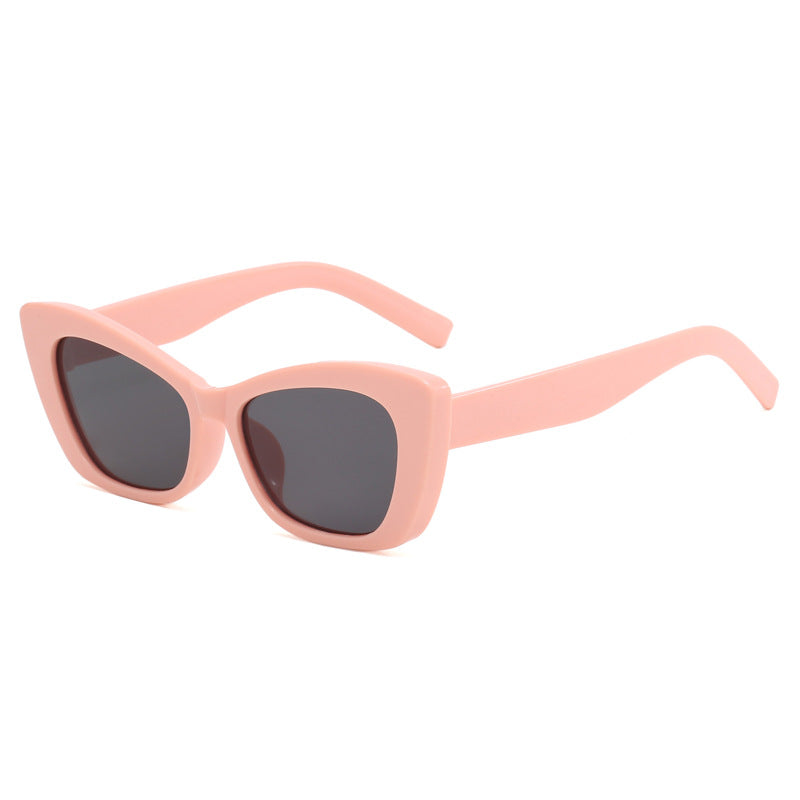 Damen Cat-Eye Sonnenbrille mit stylishen Elementen Karnz