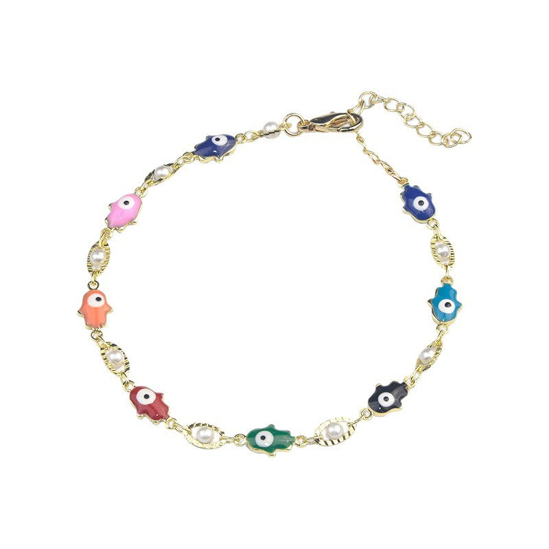 Elegante Perlenkette Karnz