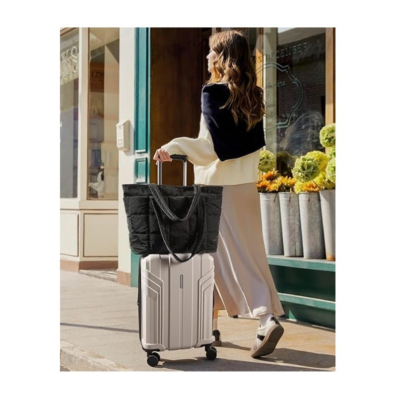 Praktische Tragetasche mit Gestepptem Design Karnz