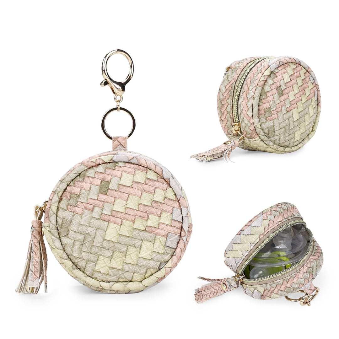 Runde Kosmetiktasche Karnz