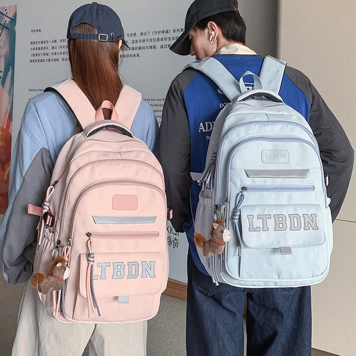 Moderne Texturierte Freizeit Rucksack Karnz