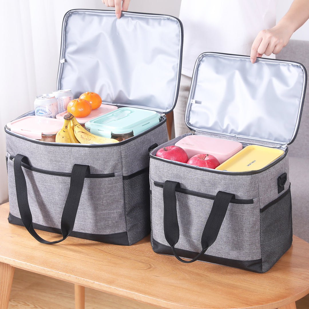 Unisex Kühltasche mit flexiblem Innenraum und Tragegriffen Karnz