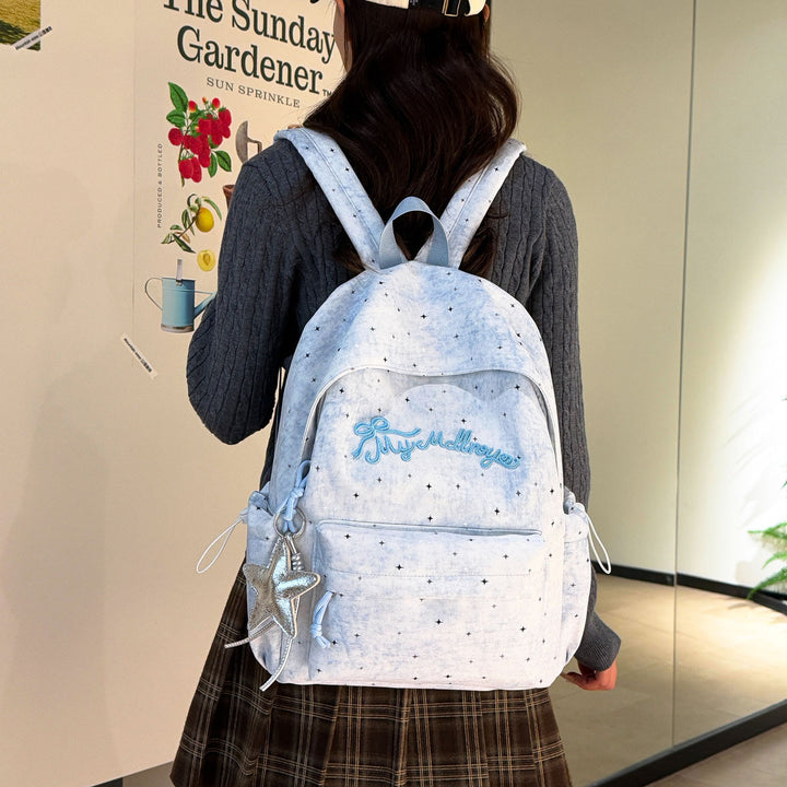 Stylische lässige gestickte Rucksack Karnz