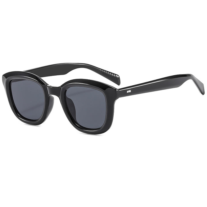 Damen Modische Sonnenbrille im eleganten, transparenten Design Karnz