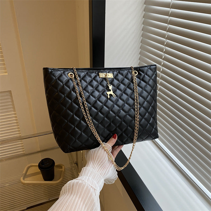 Gepolsterte Schulter-Handtasche