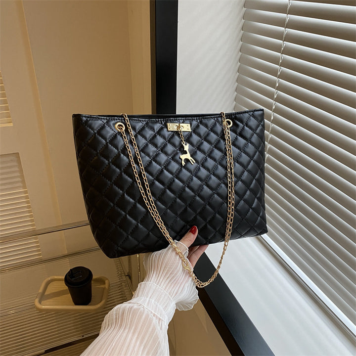 Gepolsterte Schulter-Handtasche