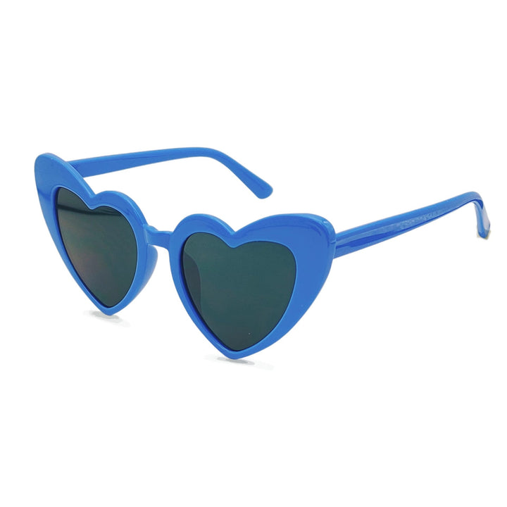 Damen Herzförmige Sonnenbrille mit UV-Schutz und hochwertiger Folienverarbeitung Karnz