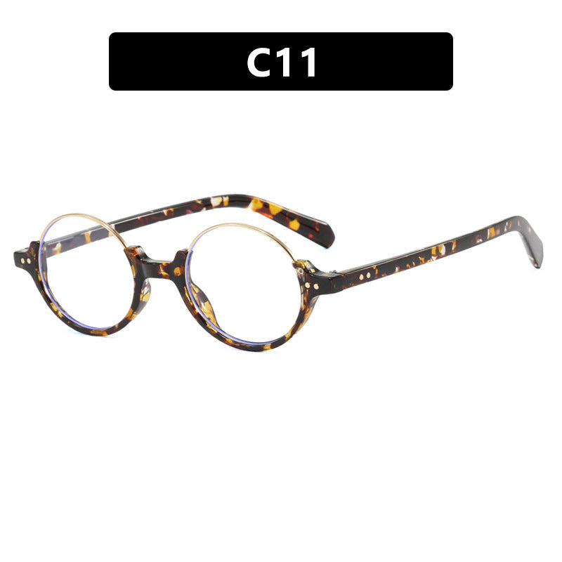 Damen runde Sonnenbrille mit elegantem Kunststoffrahmen Karnz