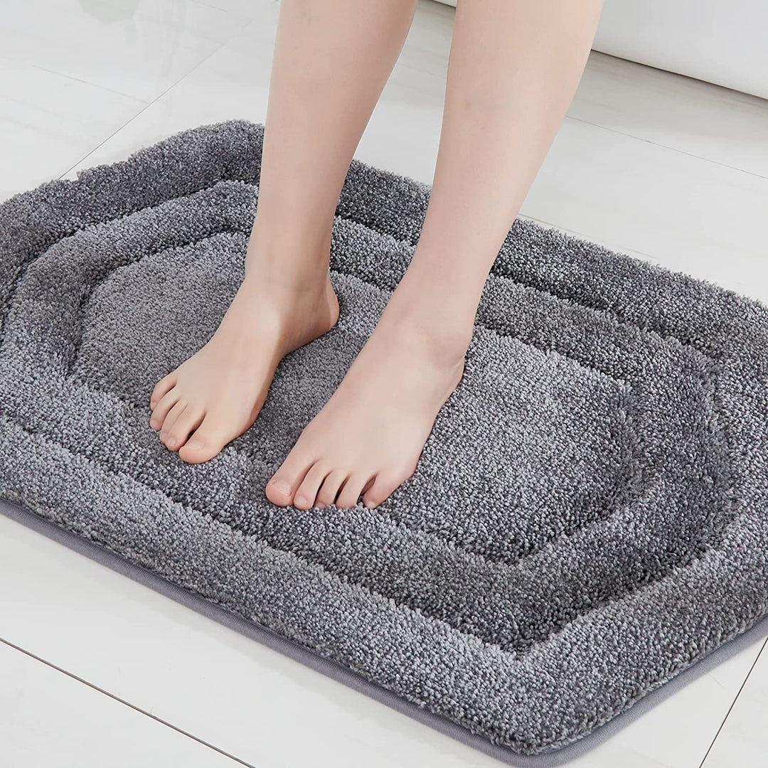 Plüsch Grasstruktur Badmatte