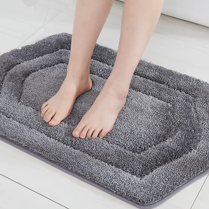 Plüsch Grasstruktur Badmatte