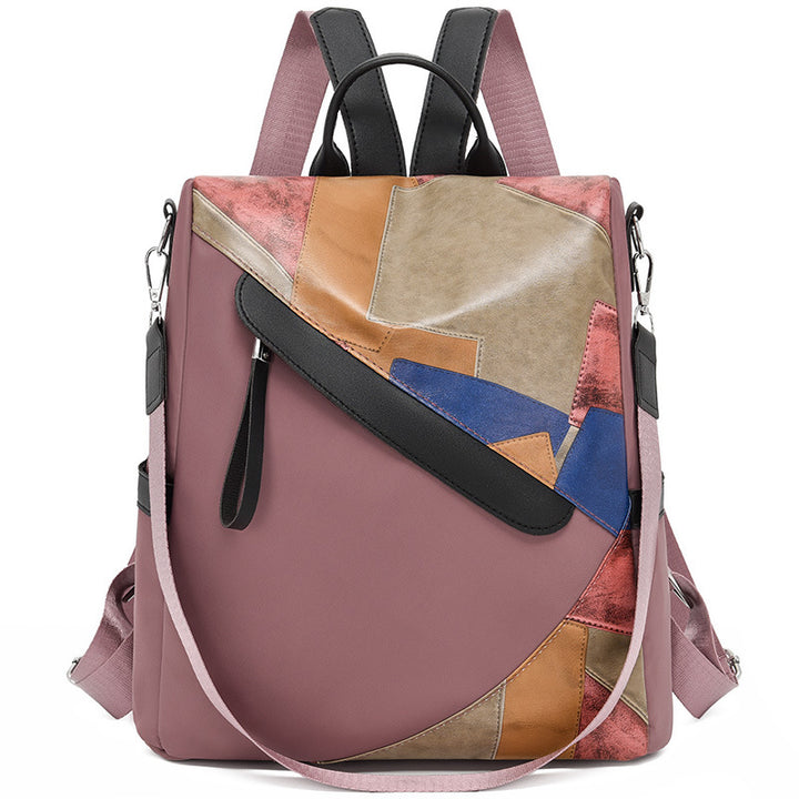 Stylische Patchwork-Rucksack