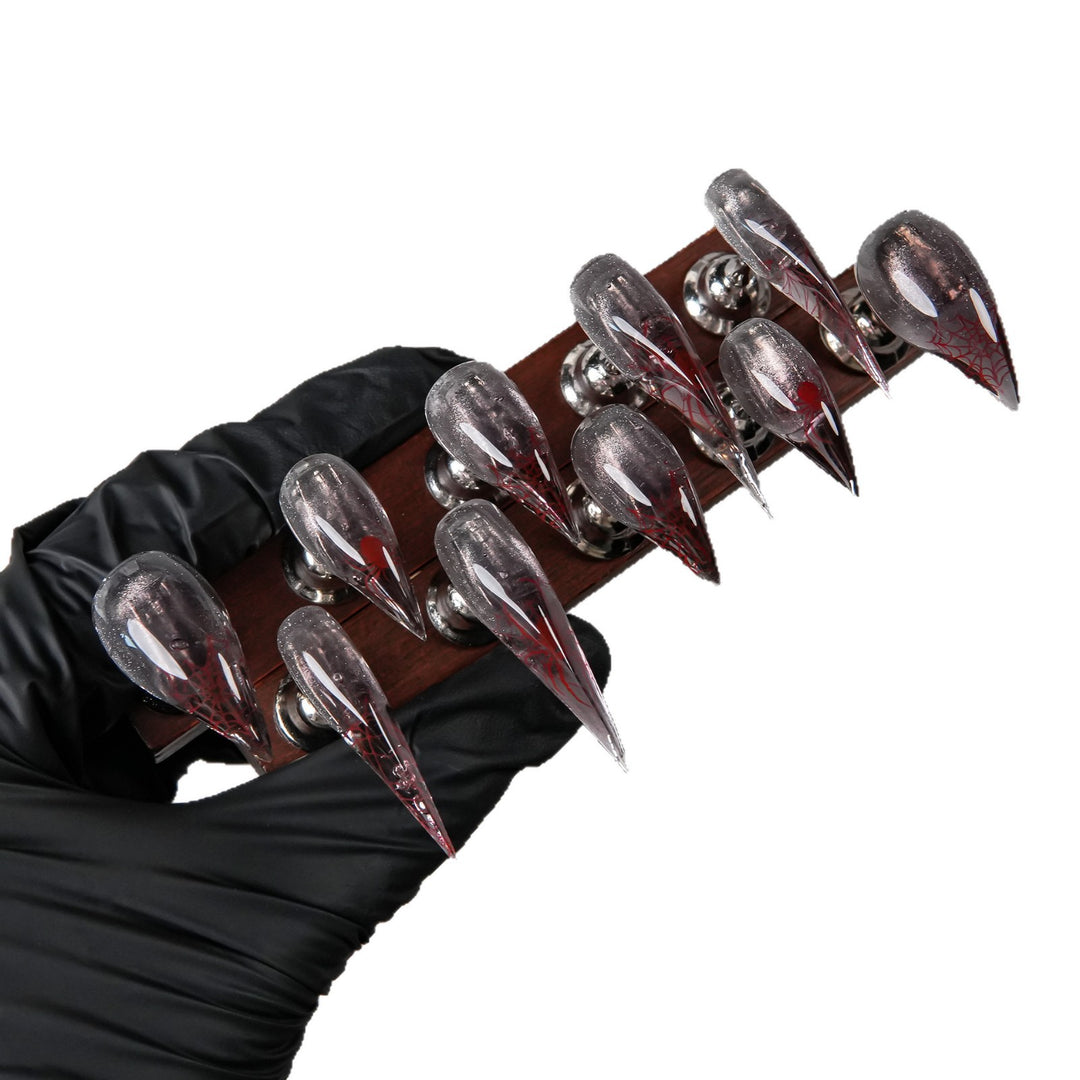 Dekorative Stiletto-Nagelspitzen