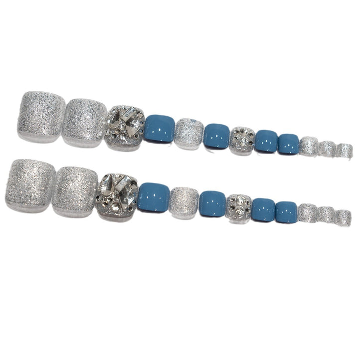 Dekorative Strass Fußnagel Kunst  1791110593