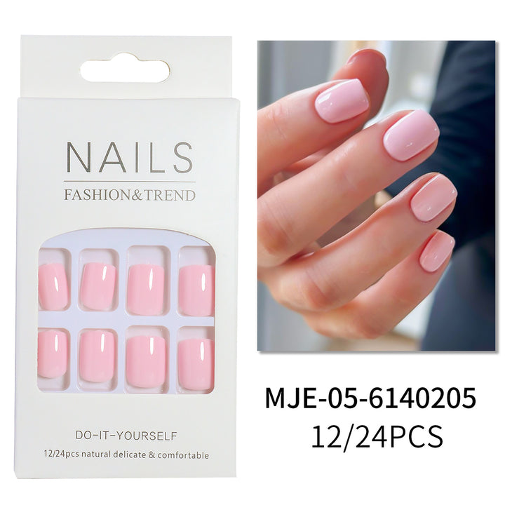 DIY natürliche Look Press-On Nails Karnz